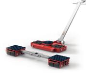 Transportfahrwerk-Set verstellb.u.lenkbar Trgf.12 t 8 Lastrollen