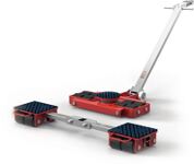 Transportfahrwerk-Set verstellb.u.lenkbar Trgf.12 t 8 Lastrollen