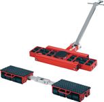 Transportfahrwerk-Set verstellb.u.lenkbar Trgf.24 t 16 Lastrollen