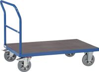 Plattformwagen Ladeflächen L1000xB700mm STA brillantblau Trgf.1200kg FETRA