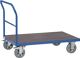 Plattformwagen Ladeflächen L1000xB700mm STA brillantblau Trgf.1200kg FETRA