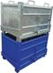 Plattformwagen Ladeflächen L1200xB800mm STA brillantblau Trgf.1200kg FETRA
