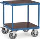 Tischwagen 2 Ladeflächen L700xB700mm brillantblau Trgf.1200kg