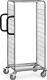 Kommissionierwagen L891xB590xH1625mm 2 Seitenwände u.1 BD TPE Bereifung FETRA