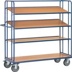 Etagenwagen L1430xB620xH1800mm Gesamt-Trgf.500kg 4 Etagen FETRA