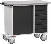 Werkstattwagen H915xB1080xT590mm lichtgrau/ grau Anz.Schubl.xH 6x95mm FETRA