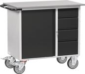 Werkstattwagen H915xB1080xT590mm lichtgrau/ lichtgrau/grau