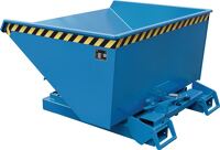Kippbehälter L1485xB1095xH865mm gelborange Inh.0,6 m³ BAUER