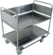 Abräumwagen L1100xB700xH1025mm Anz.Etagen 2 L1000xB600mm Gesamt-Trgf.170kg