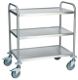 Etagenwagen L900xB600xH960mm Gesamt-Trgf.80kg 2 Etagen
