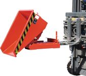 Minikippbehälter L960xB640xH540mm feuerrot Inh.0,15 m³ Trgf.750kg 70kg BAUER