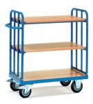 Etagenwagen L1000xB700mm m.Rohrstrebenverkleid. o.Längswände Gesamt-H.1152mm