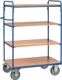 Etagenwagen L1000xB700xH1552mm Gesamt-Trgf.600kg 4 Etagen Stirnwand offen FETRA