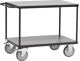 Tischwagen 2 Ladeflächen L1000xB700mm grau Trgf.600 kg FETRA