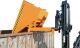 Schwerlast-Kippbehälter L1310xB1105xH970mm lichtblau Inh.0,6 m³ autom.Entr.BAUER