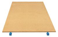 Einlegeboden B.1200mm Spanplatte m.Einhängeklaue f.Stapelbox 2St./Karton
