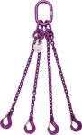 Anschlagkette 4-strängig,Güte 10 L1000xS13mm Trgf.14000/10000kg