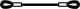 Drahtseilschlinge offen L1000xD14mm 1-strängig m.2 Schlaufen