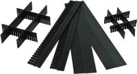 Unterteiler, NW-Nr.: 9000446073 f.Transportstapelbehälter, H.80mm PP anthrazit 10St./Karton LA-KA-PE  