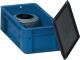 Auflagedeckel L400xB300mm, NW-Nr.: 9000446081 schwarz PP, f.Transportstapelkasten 4St./Karton LA-KA-PE
