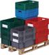 Drehstapelbehälter PP blau L600xB400xH270mm LA-KA-PE
