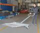 Transportwagen f.Brückenbreite 1250mm Alu.ALTEC