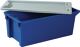 Deckel L300xB200mm grau, NW-Nr.: 9000446907 Polystyrol, f.Drehstapelbehälter