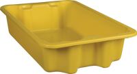 Drehstapelbehälter PP, NW-Nr.: 9000446962 gelb L590xB380xH135mm   