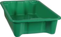Drehstapelbehälter PP, NW-Nr.: 9000446964 grün L590xB380xH135mm   