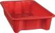 Drehstapelbehälter PP rot, NW-Nr.: 9000446965 L590xB380xH135mm