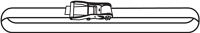 Ratschen-Zurrgurt DIN 12195-2 L.8m B.50mm 1-tlg.m.Ratsche LC U 8000 daN