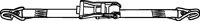 Ergo-Zugratsche DIN 12195-2 L.8m B.50mm 2-tlg.m.Ratsche+SF-Haken LC U 5000 daN