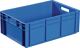 Transportstapelbehälter, NW-Nr.: 9000447804 L400xB300xH170mm blau PP, Durchfassgr.Seitenwände geschl.PROMAT