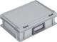 Ku.-Koffer, NW-Nr.: 9000447880 L400xB300xH133mm PP 1, Griff Schiebeverschluss grau 10l, LOCKWEILER