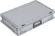 Ku.-Koffer, NW-Nr.: 9000447882 L600xB400xH133mm PP 1, Griff Schiebeverschluss grau 24l, LOCKWEILER