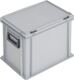 Ku.-Koffer, NW-Nr.: 9000447889 L400xB300xH333mm PP 2, Griffe Schiebeverschluss grau 31l LOCKWEILER