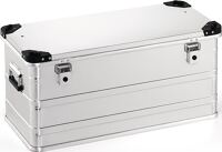 Aluminiumbox, NW-Nr.: 9000447963 L782xB385xH380mm 91l, m.Klappverschluss u.Stapelecken  