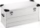 Aluminiumbox, NW-Nr.: 9000447963 L782xB385xH380mm 91l, m.Klappverschluss u.Stapelecken