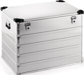 Aluminiumbox, NW-Nr.: 9000447967 L782xB585xH620mm 240l, m.Klappverschluss u.Stapelecken  