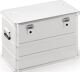Aluminiumbox, NW-Nr.: 9000447977 L582xB385xH397mm 76l, m.Klapphebelverschlüssen m.Bohrungen