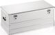 Aluminiumbox, NW-Nr.: 9000447979 L902xB495xH367mm 140l, m.Klapphebelverschlüssen m.Bohrungen