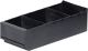 Regalbox L400xB160xH100/112mm schwarz PP 15 St/Karton LA-KA-PE