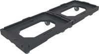 Kistenroller Trgf.210kg PPR-Bereifung L594xB396mm STA schwarz