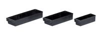 Regallagerkasten schwarz L300xB152xH83mm leitfähig PP 10 St/Karton