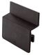 Auszugsperre f.Regallagerkasten H.83mm schwarz PP leitfähig 25 St/Karton