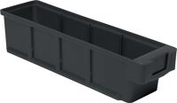 Regalkasten L300xB93xH83mm schwarz PP 16 St/Karton LA-KA-PE