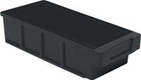 Regalkasten L300xB152xH83mm schwarz PP 10 St/Karton LA-KA-PE