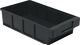 Regalkasten L300xB186xH83mm schwarz PP 8 St/Karton LA-KA-PE
