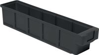 Regalkasten L400xB93xH83mm schwarz PP 16 St/Karton LA-KA-PE