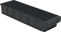 Regalkasten L500xB152xH83mm schwarz PP 10 St/Karton LA-KA-PE